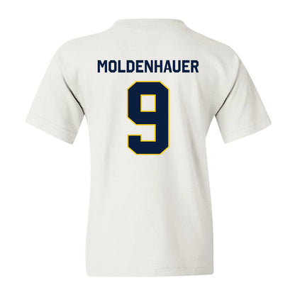 Michigan - NCAA Men's Ice Hockey : Nick Moldenhauer - Classic Shersey Youth T-Shirt-1