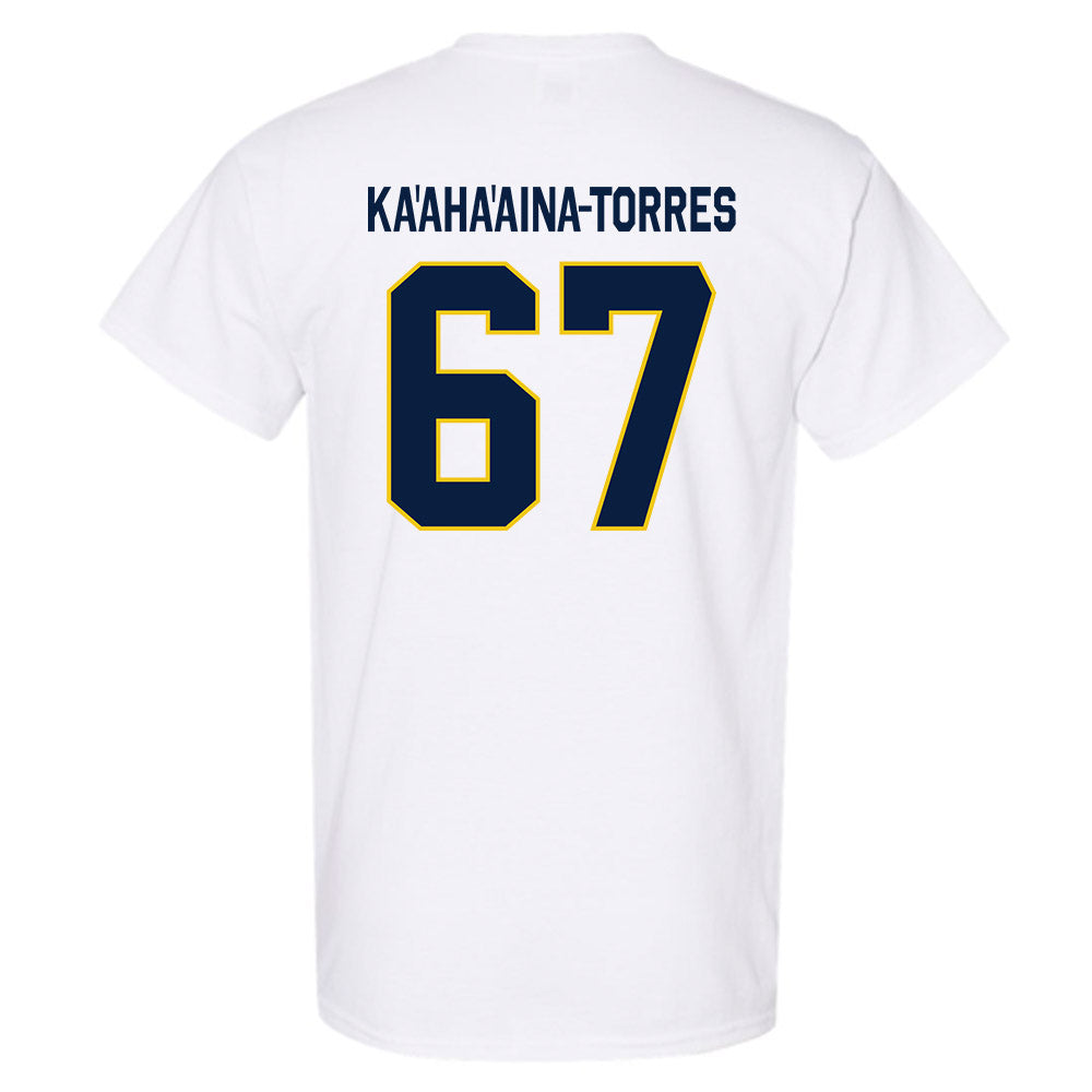 Michigan - NCAA Football : Houston Ka'aha'aina-Torres - Classic Shersey T-Shirt-2