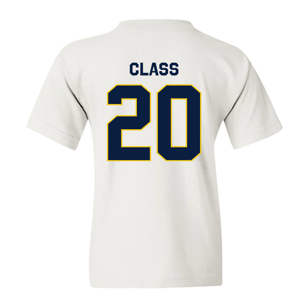 Michigan - NCAA Women's Lacrosse : Ava Class - Classic Shersey Youth T-Shirt-1