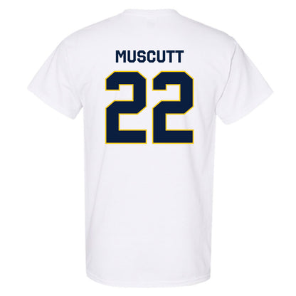 Michigan - NCAA Men's Ice Hockey : Kason Muscutt - Classic Shersey T-Shirt-2