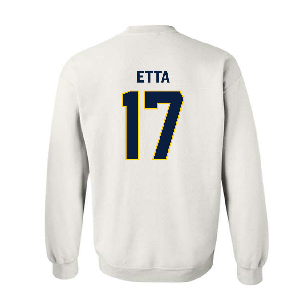Michigan - NCAA Football : Enow Etta - Classic Shersey Crewneck Sweatshirt-1