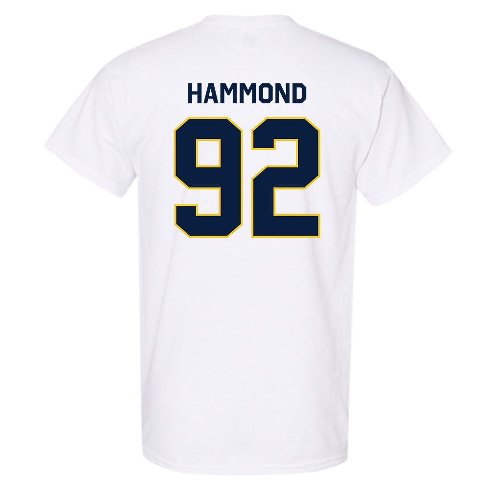 Michigan - NCAA Football : Ted Hammond - Classic Shersey T-Shirt-1