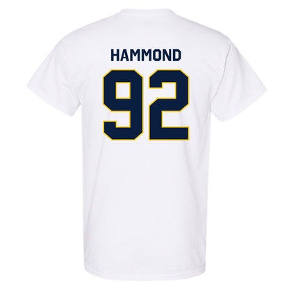Michigan - NCAA Football : Ted Hammond - Classic Shersey T-Shirt-1