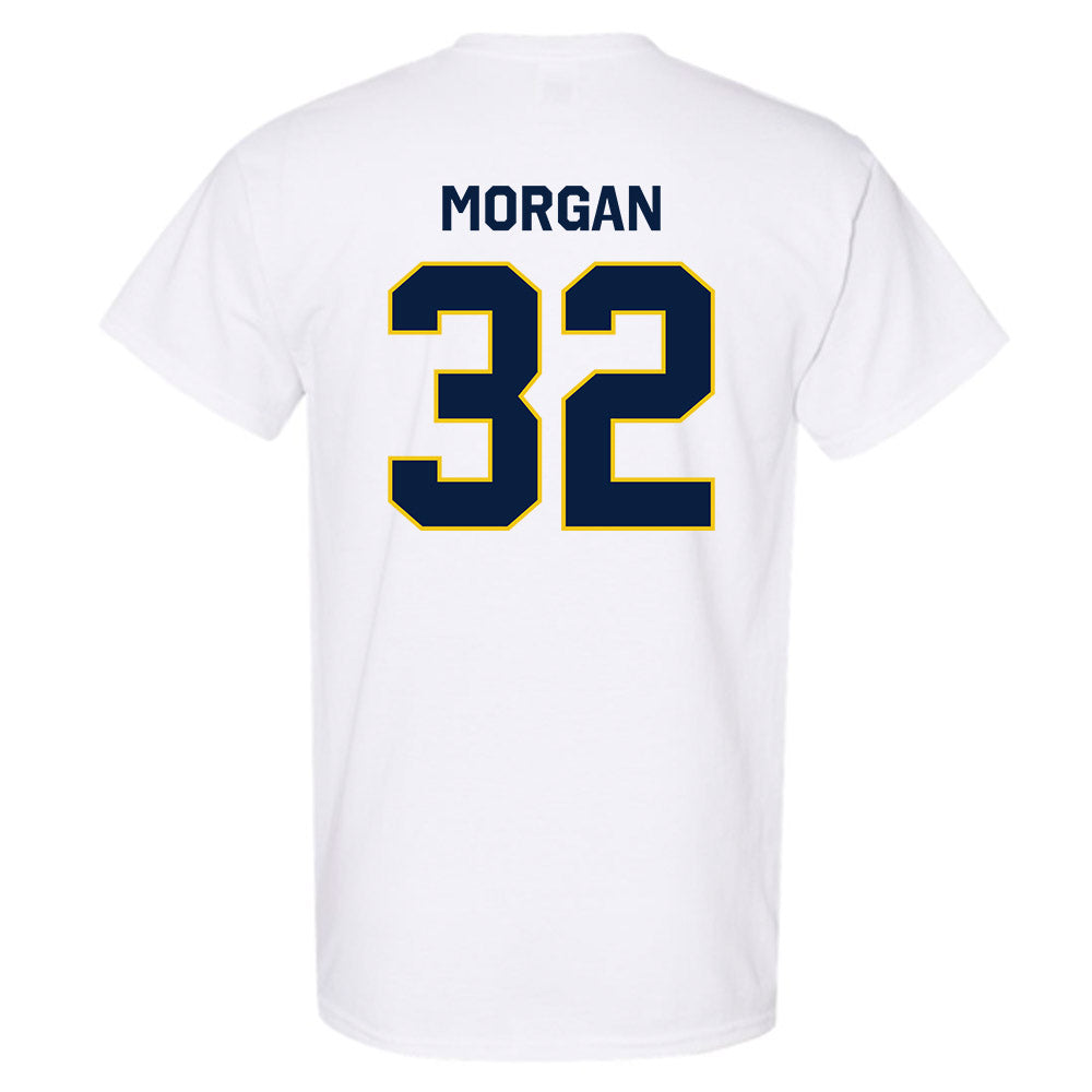 Michigan - NCAA Men's Lacrosse : John Morgan - Classic Shersey T-Shirt-2