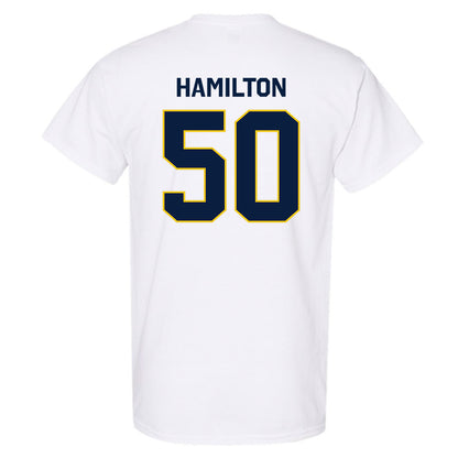 Michigan - NCAA Football : Luke Hamilton - Classic Shersey T-Shirt-1