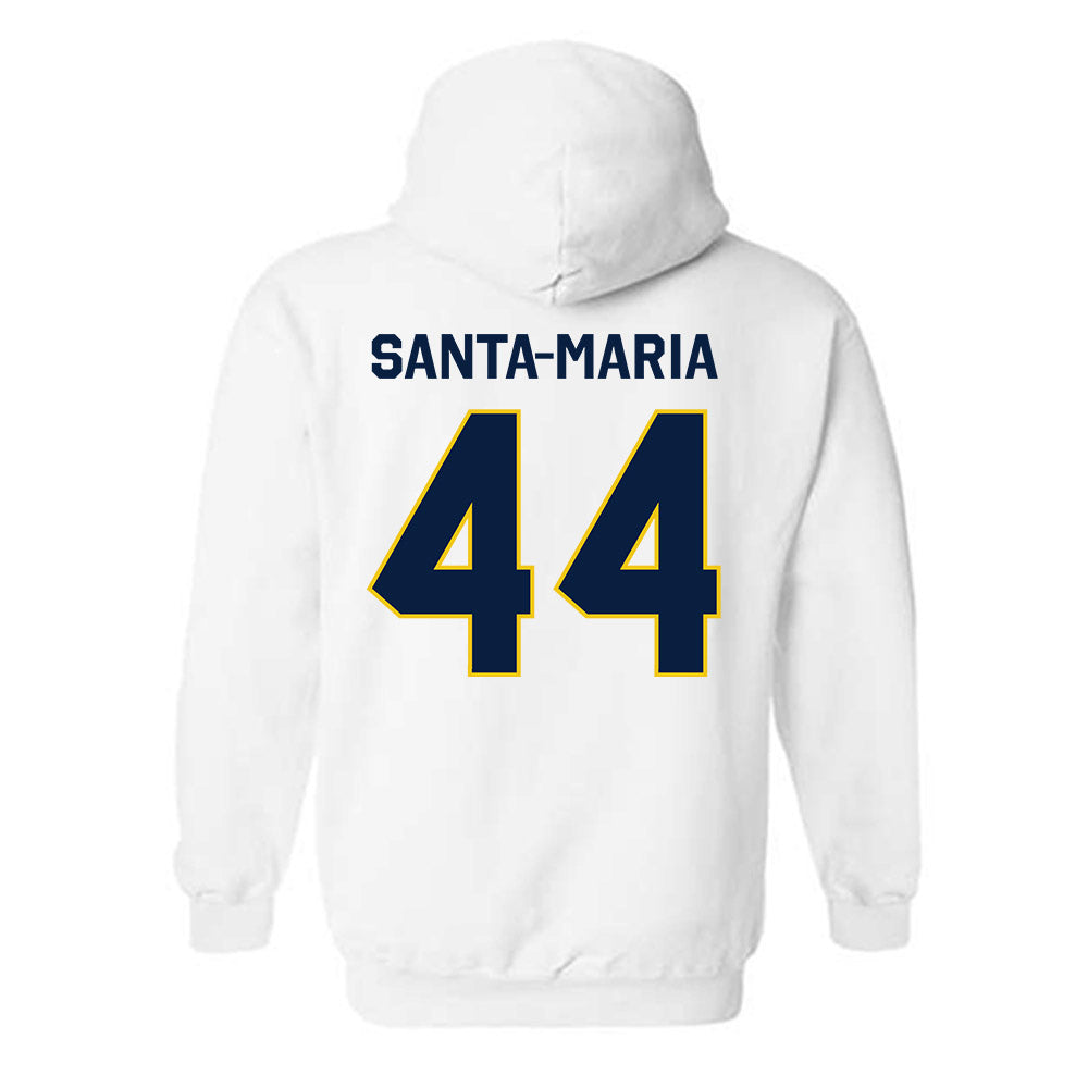 Michigan - NCAA Women's Lacrosse : Maya Santa-Maria - Classic Shersey Hooded Sweatshirt-1