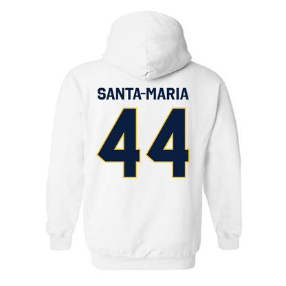 Michigan - NCAA Women's Lacrosse : Maya Santa-Maria - Classic Shersey Hooded Sweatshirt-1