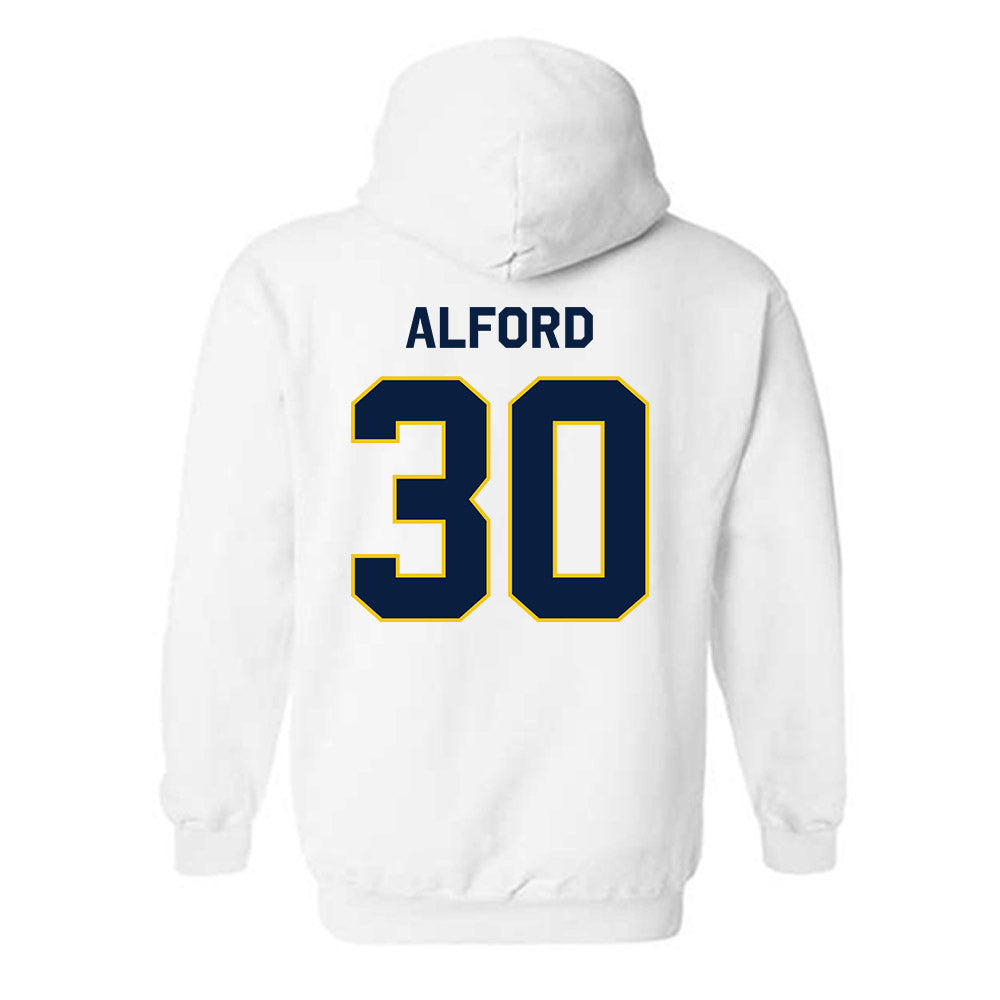 Michigan - NCAA Football : Max Alford - Classic Shersey Hooded Sweatshirt-2