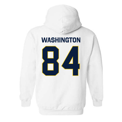 Michigan - NCAA Football : Jacob Washington - Classic Shersey Hooded Sweatshirt-1