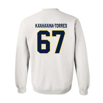 Michigan - NCAA Football : Houston Ka'aha'aina-Torres - Classic Shersey Crewneck Sweatshirt-2