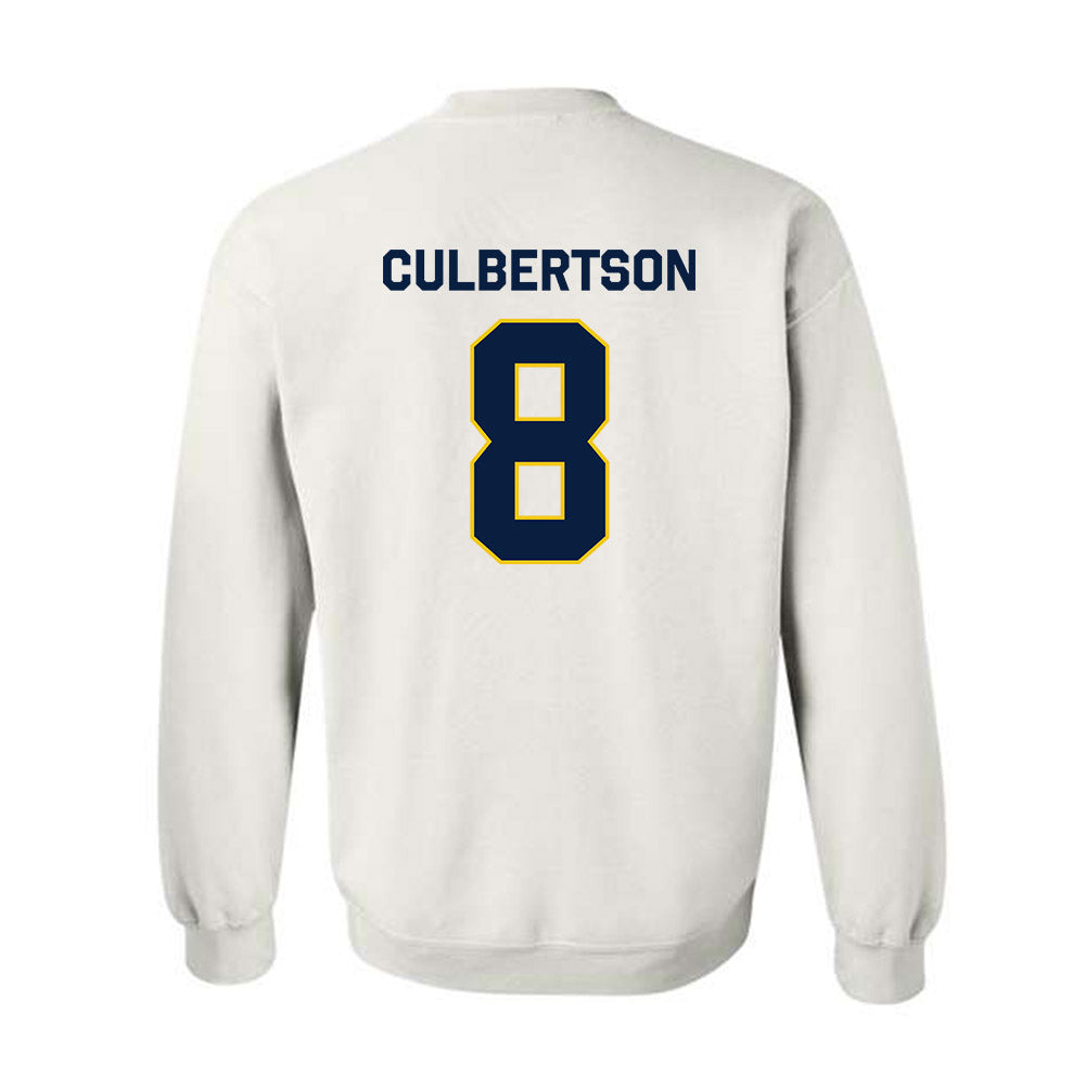 Michigan - NCAA Baseball : Drew Culbertson - Classic Shersey Crewneck Sweatshirt-2