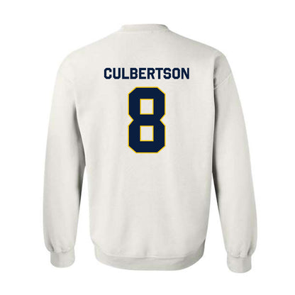 Michigan - NCAA Baseball : Drew Culbertson - Classic Shersey Crewneck Sweatshirt-2