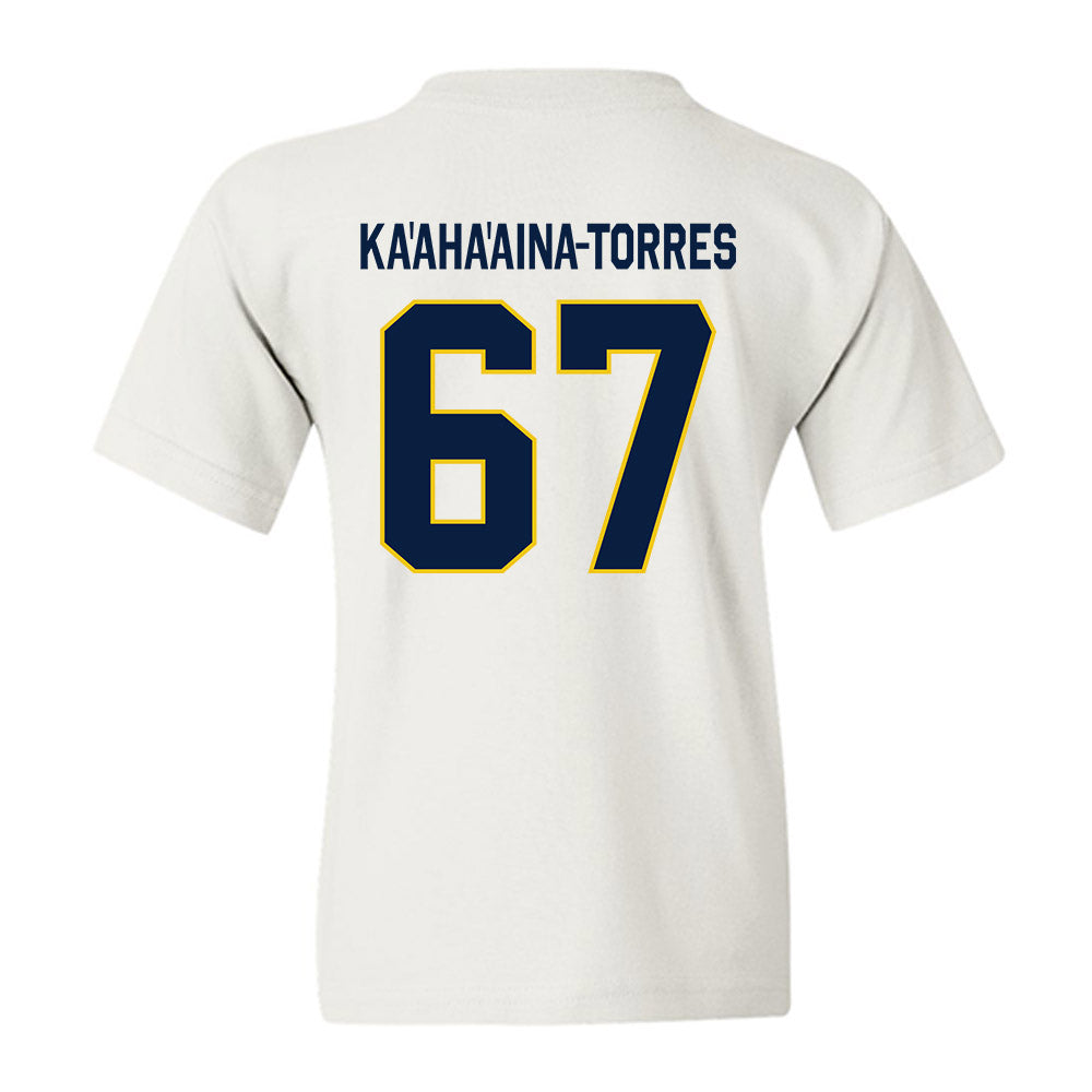 Michigan - NCAA Football : Houston Ka'aha'aina-Torres - Classic Shersey Youth T-Shirt-2