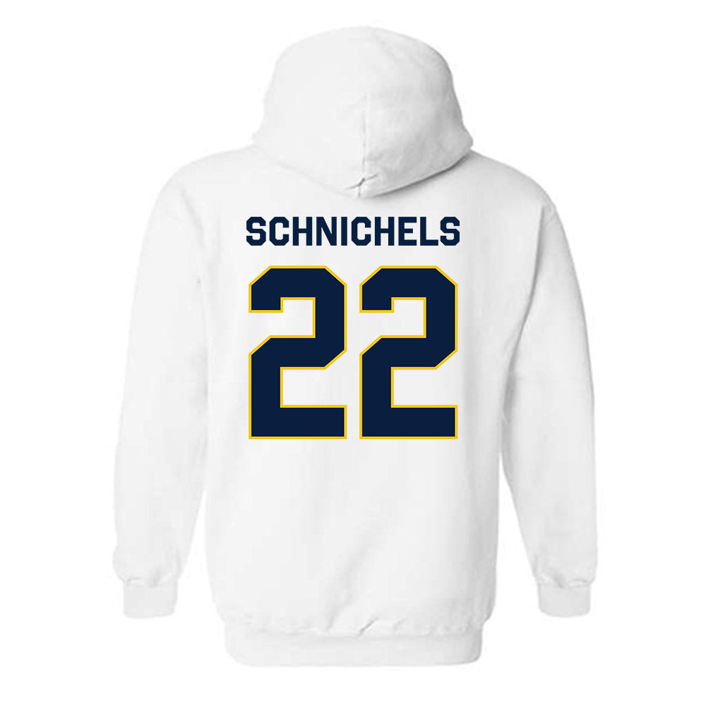 Michigan - NCAA Women's Volleyball : Sydney Schnichels - Classic Shersey Hooded Sweatshirt-1