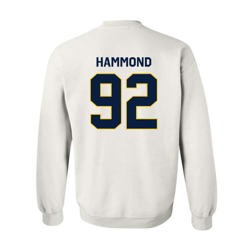Michigan - NCAA Football : Ted Hammond - Classic Shersey Crewneck Sweatshirt-1