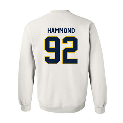Michigan - NCAA Football : Ted Hammond - Classic Shersey Crewneck Sweatshirt-1