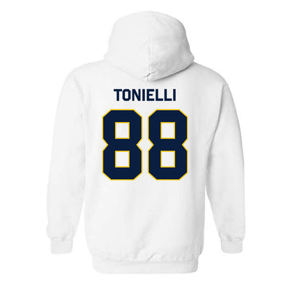 Michigan - NCAA Football : Deakon Tonielli - Classic Shersey Hooded Sweatshirt-1
