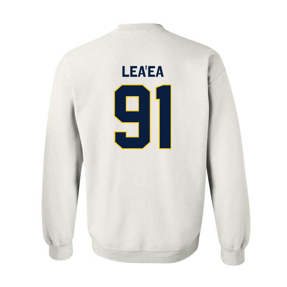 Michigan - NCAA Football : Jonah Lea'ea - Classic Shersey Crewneck Sweatshirt-2