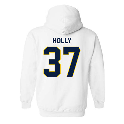 Michigan - NCAA Football : Julius Holly - Classic Shersey Hooded Sweatshirt-1