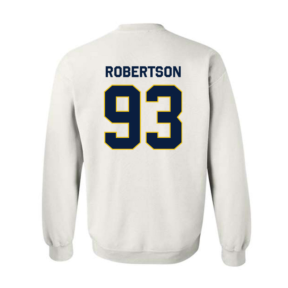 Michigan - NCAA Football : Hunter Robertson - Classic Shersey Crewneck Sweatshirt-2