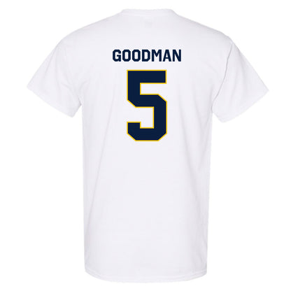 Michigan - NCAA Men's Basketball : Oscar Goodman - Classic Shersey T-Shirt-2