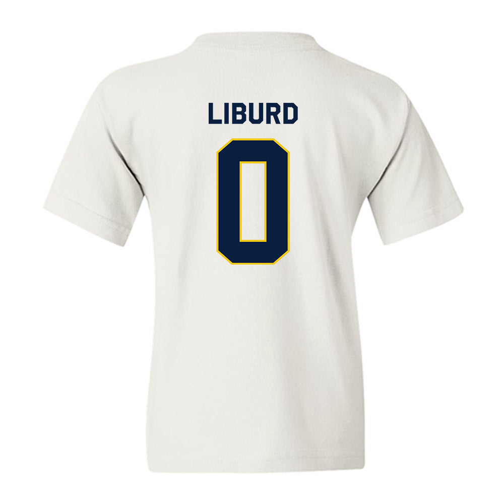 Michigan - NCAA Men's Basketball : Ricky Liburd - Classic Shersey Youth T-Shirt-2