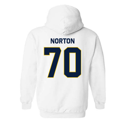 Michigan - NCAA Football : Brady Norton - Classic Shersey Hooded Sweatshirt-1
