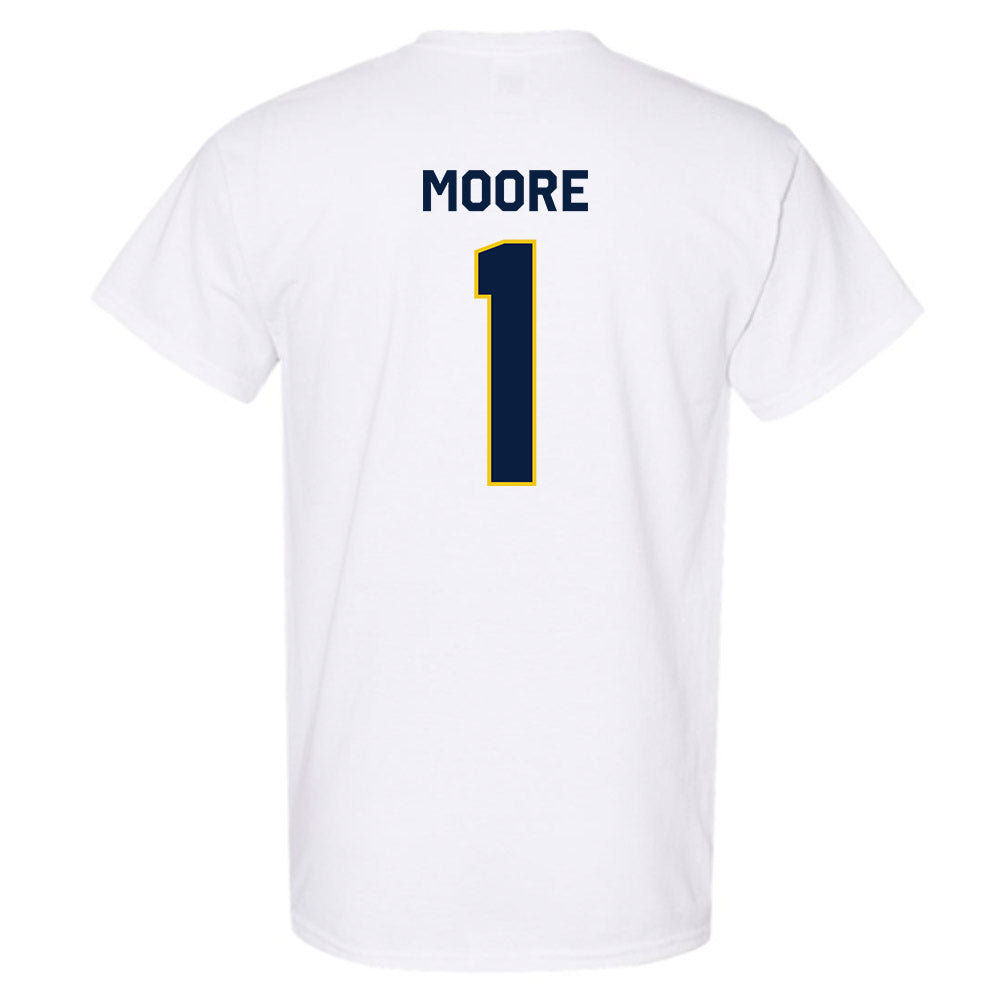 Michigan - NCAA Football : Rod Moore - Classic Shersey T-Shirt-1