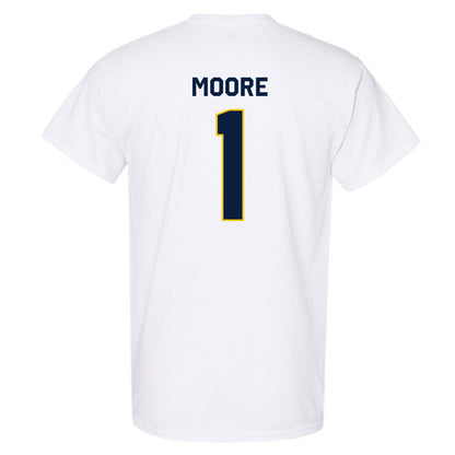 Michigan - NCAA Football : Rod Moore - Classic Shersey T-Shirt-1