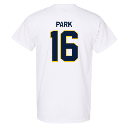 Michigan - NCAA Men's Ice Hockey : Aidan Park - Classic Shersey T-Shirt-1