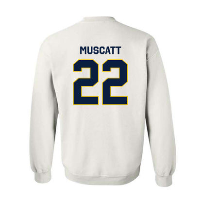 Michigan - NCAA Men's Ice Hockey : Kason Muscatt - Classic Shersey Crewneck Sweatshirt-1