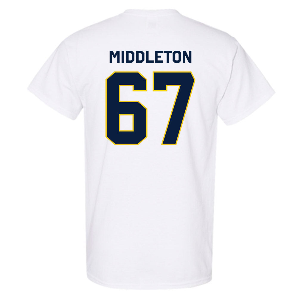 Michigan - NCAA Football : Trent Middleton - Classic Shersey T-Shirt-2