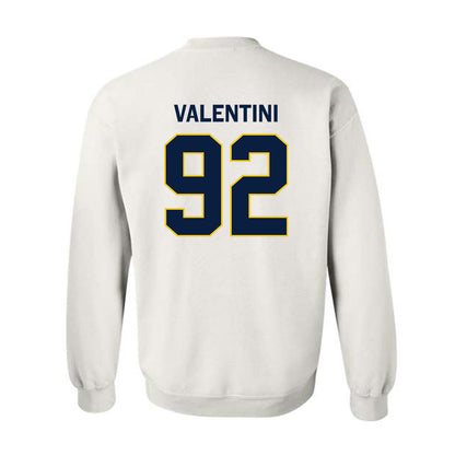 Michigan - NCAA Men's Ice Hockey : Adam Valentini - Classic Shersey Crewneck Sweatshirt-1