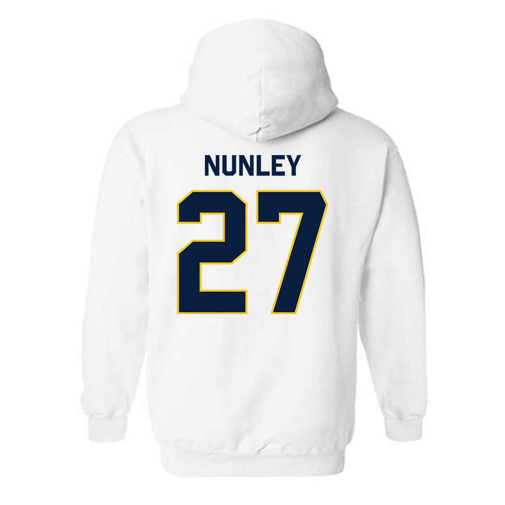 Michigan - NCAA Football : Ernest Nunley - Classic Shersey Hooded Sweatshirt-2
