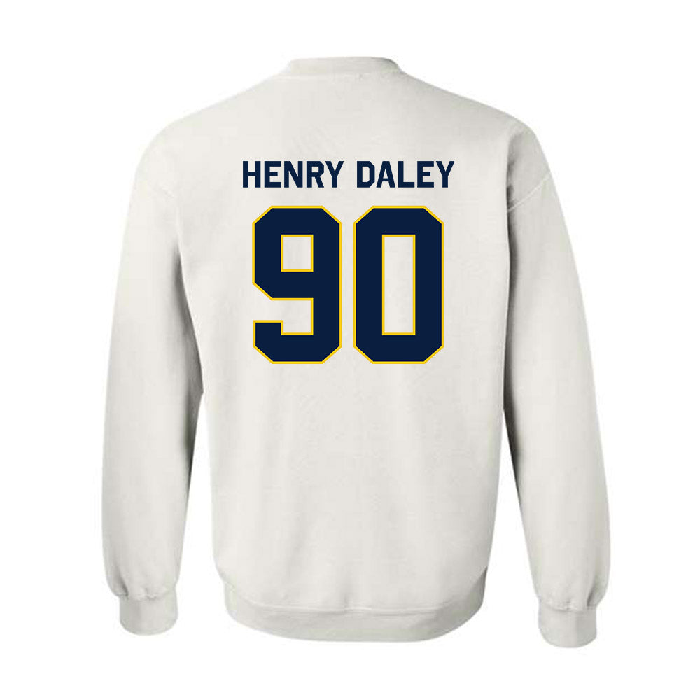 Michigan - NCAA Football : John Henry Daley - Classic Shersey Crewneck Sweatshirt-2