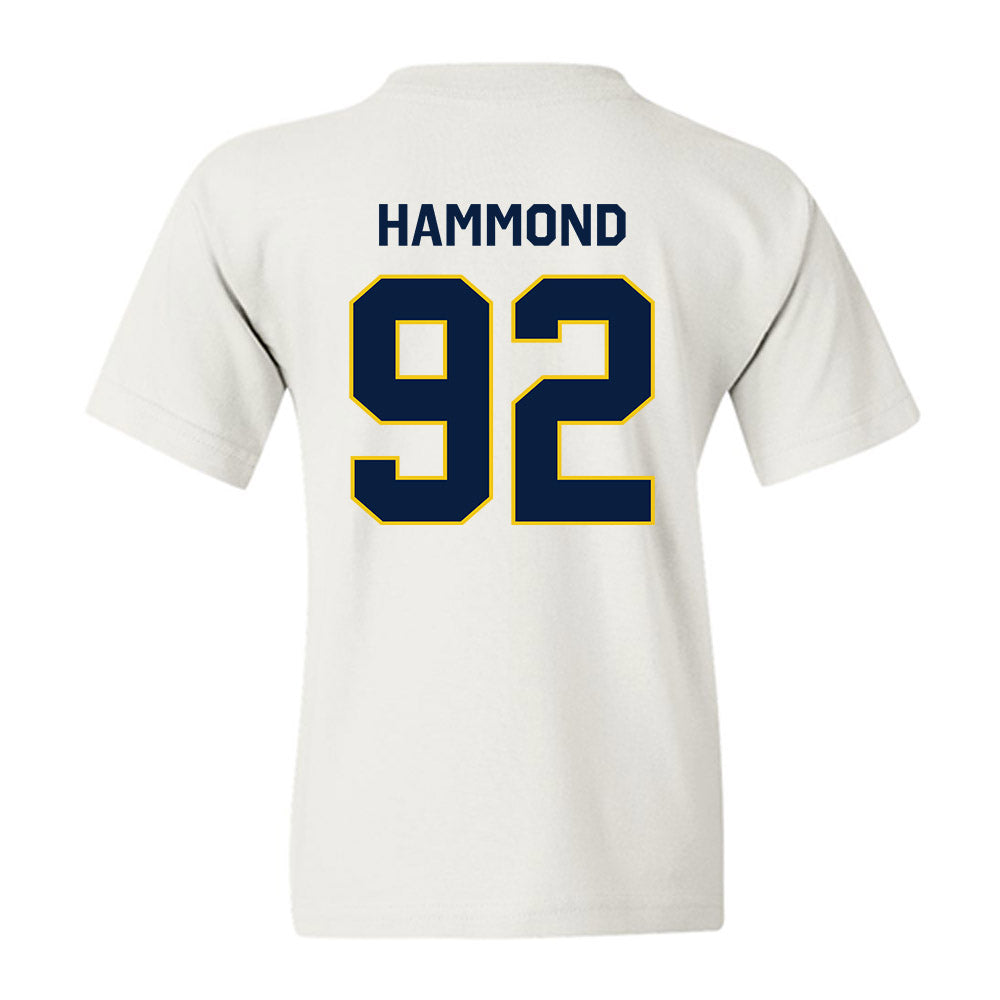 Michigan - NCAA Football : Ted Hammond - Classic Shersey Youth T-Shirt-1