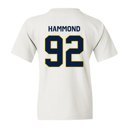 Michigan - NCAA Football : Ted Hammond - Classic Shersey Youth T-Shirt-1