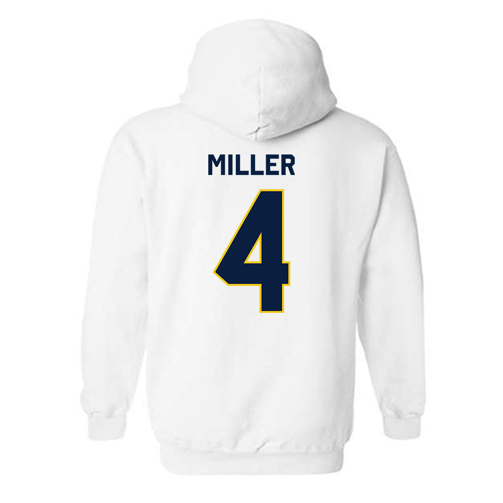 Michigan - NCAA Baseball : Noah Miller - Classic Shersey Hooded Sweatshirt-1