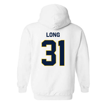 Michigan - NCAA Men's Lacrosse : Jack Long - Classic Shersey Hooded Sweatshirt-2