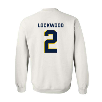 Michigan - NCAA Men's Lacrosse : Bo Lockwood - Classic Shersey Crewneck Sweatshirt-2