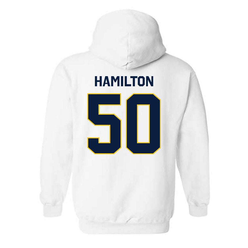 Michigan - NCAA Football : Luke Hamilton - Classic Shersey Hooded Sweatshirt-1