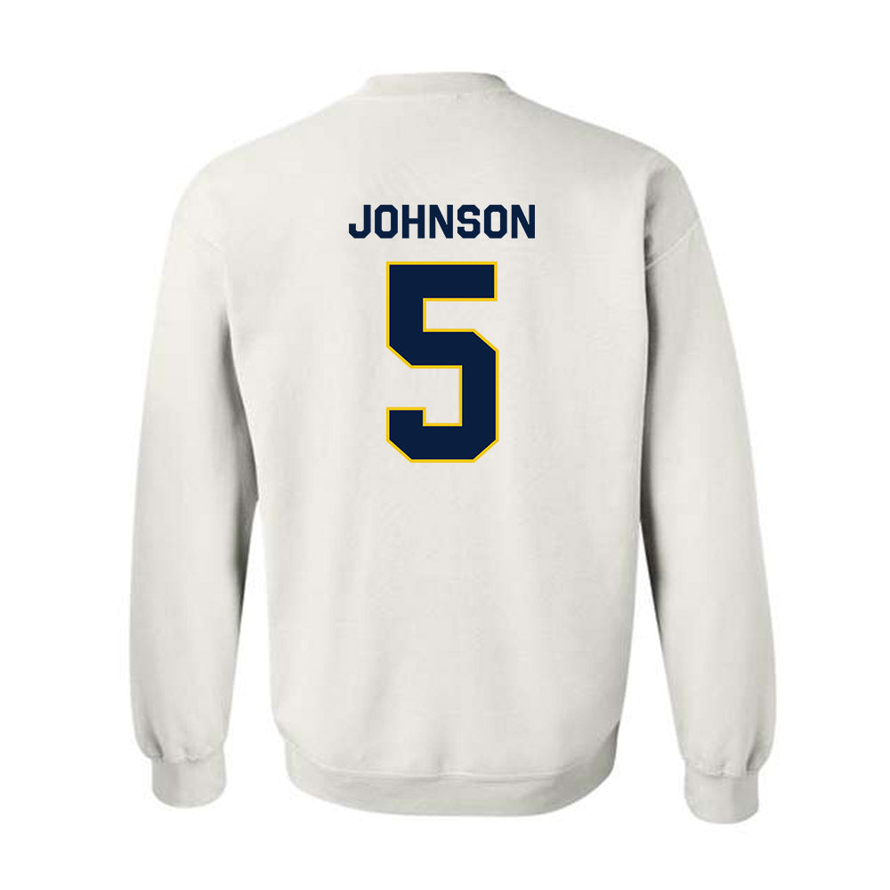 Michigan - NCAA Women's Volleyball : Lydia Johnson - Classic Shersey Crewneck Sweatshirt-1