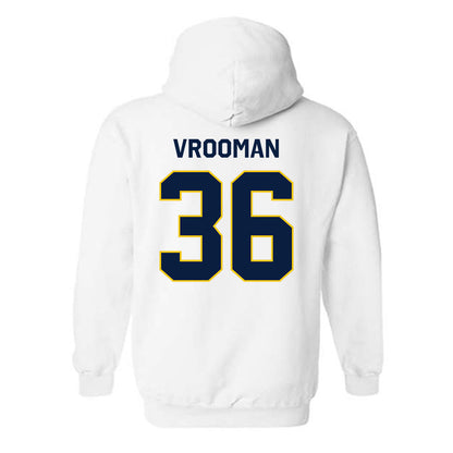 Michigan - NCAA Women's Lacrosse : Brinley Vrooman - Classic Shersey Hooded Sweatshirt-1