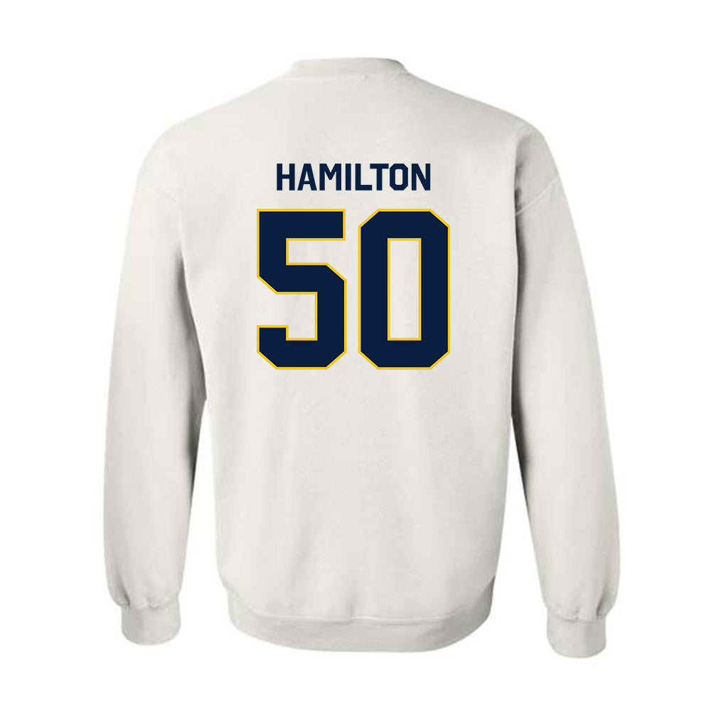 Michigan - NCAA Football : Luke Hamilton - Classic Shersey Crewneck Sweatshirt-1