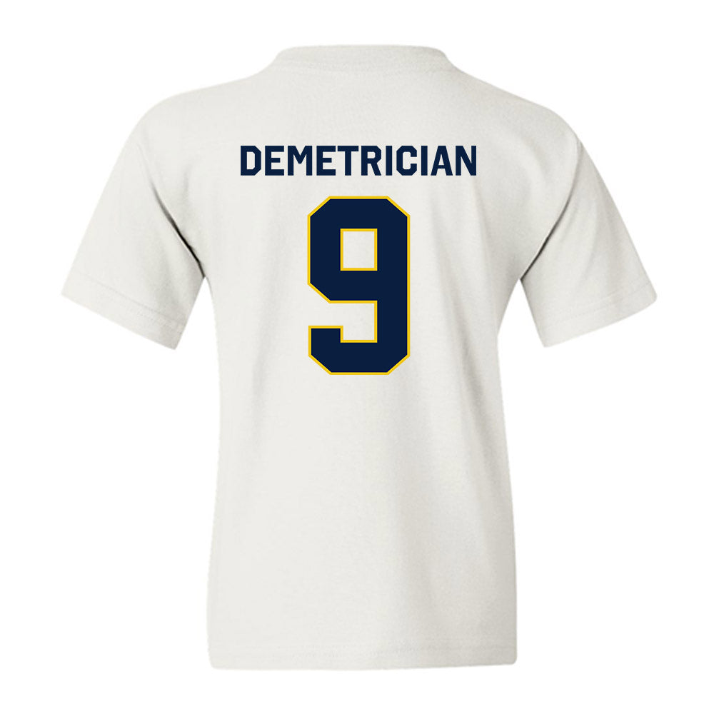 Michigan - NCAA Women's Volleyball : Ella Demetrician - Classic Shersey Youth T-Shirt-1