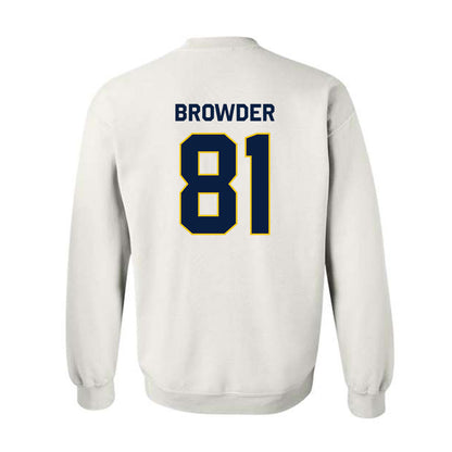 Michigan - NCAA Football : Jamar Browder - Classic Shersey Crewneck Sweatshirt-1