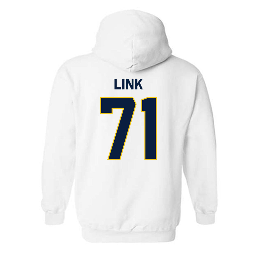 Michigan - NCAA Football : Evan Link - Classic Shersey Hooded Sweatshirt-1