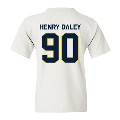 Michigan - NCAA Football : John Henry Daley - Classic Shersey Youth T-Shirt-2