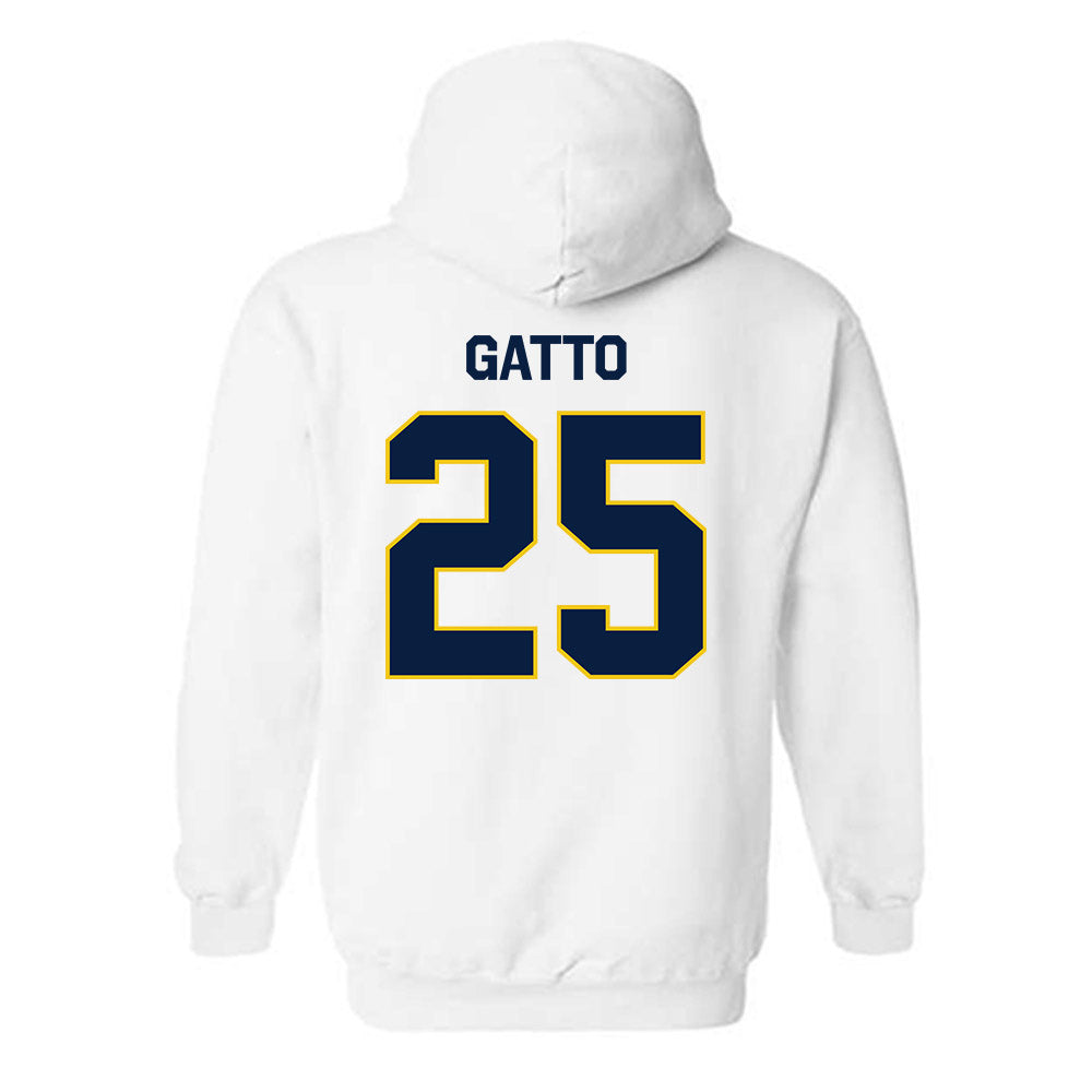 Michigan - NCAA Men's Lacrosse : Alex Gatto - Classic Shersey Hooded Sweatshirt-2