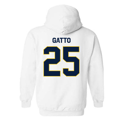 Michigan - NCAA Men's Lacrosse : Alex Gatto - Classic Shersey Hooded Sweatshirt-2